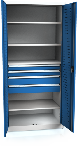 System cupboard PROFI 1950 x 920 x 600 - shelves-drawers